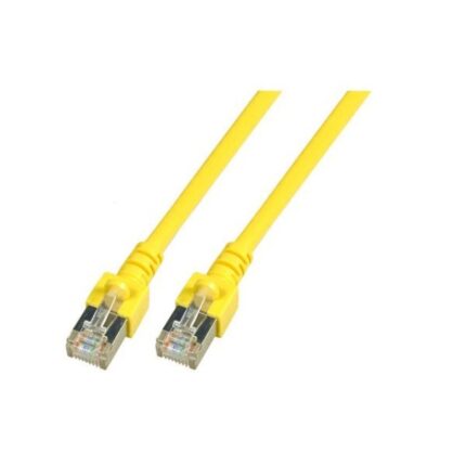 Пач кабел Cat.5e 1m SFTP жълт, EFB