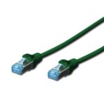 Пач кабел Cat.5e 2m FTP зелен, Assmann