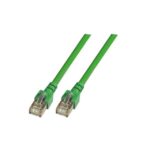 Пач кабел Cat.5e 2m FTP зелен, EFB