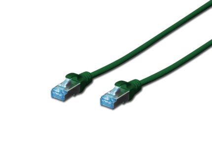 Пач кабел Cat.5e 2m SFTP Зелен, Assmann