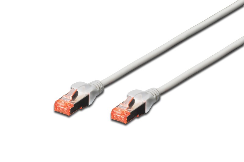 pach-kabel-cat6-025m-sftp-siv-assmann Пач кабел Cat.6 0.25m SFTP сив, Assmann - Image 1
