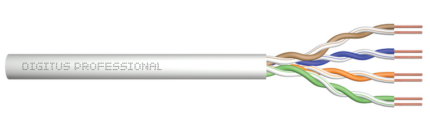 Пач кабел UTP Cat.5e 24AWG, box305m, Assmann