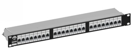 Пач панел 24 порт cat.5e STP, SMART Giga