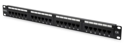 Пач панел 24 порта UTP Cat.6, Assmann