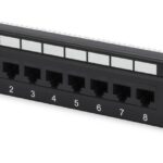 Пач панел 8 порта UTP cat.5e 10“ Ass