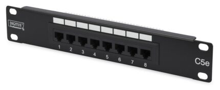 Пач панел 8 порта UTP cat.5e 10“ Ass