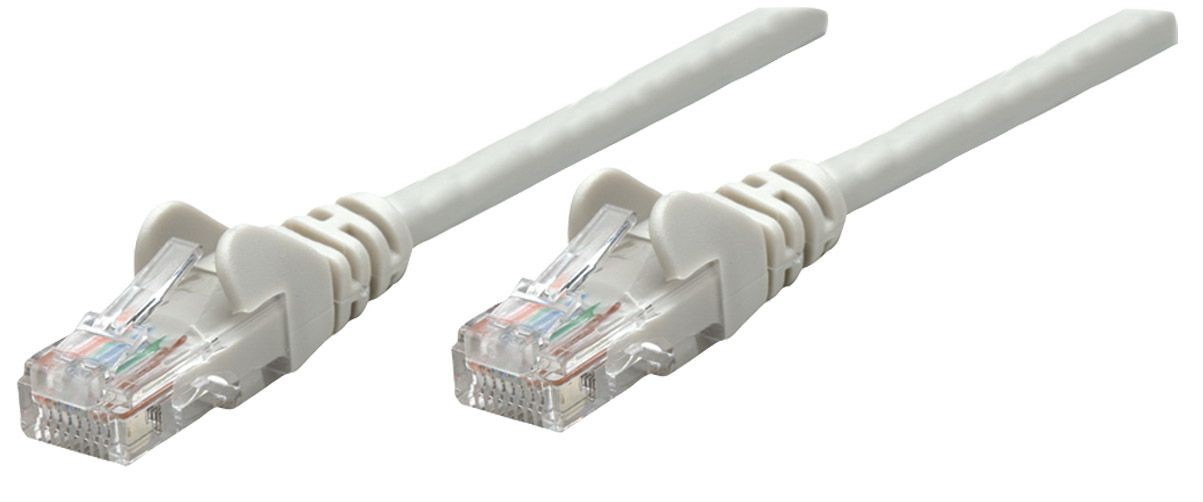 patch-cable-cat6-025m-utp-siv-ic Patch cable Cat.6 0,25m UTP сив, IC - Image 1
