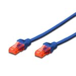Patch cable Cat.6 1m UTP син, Assmann