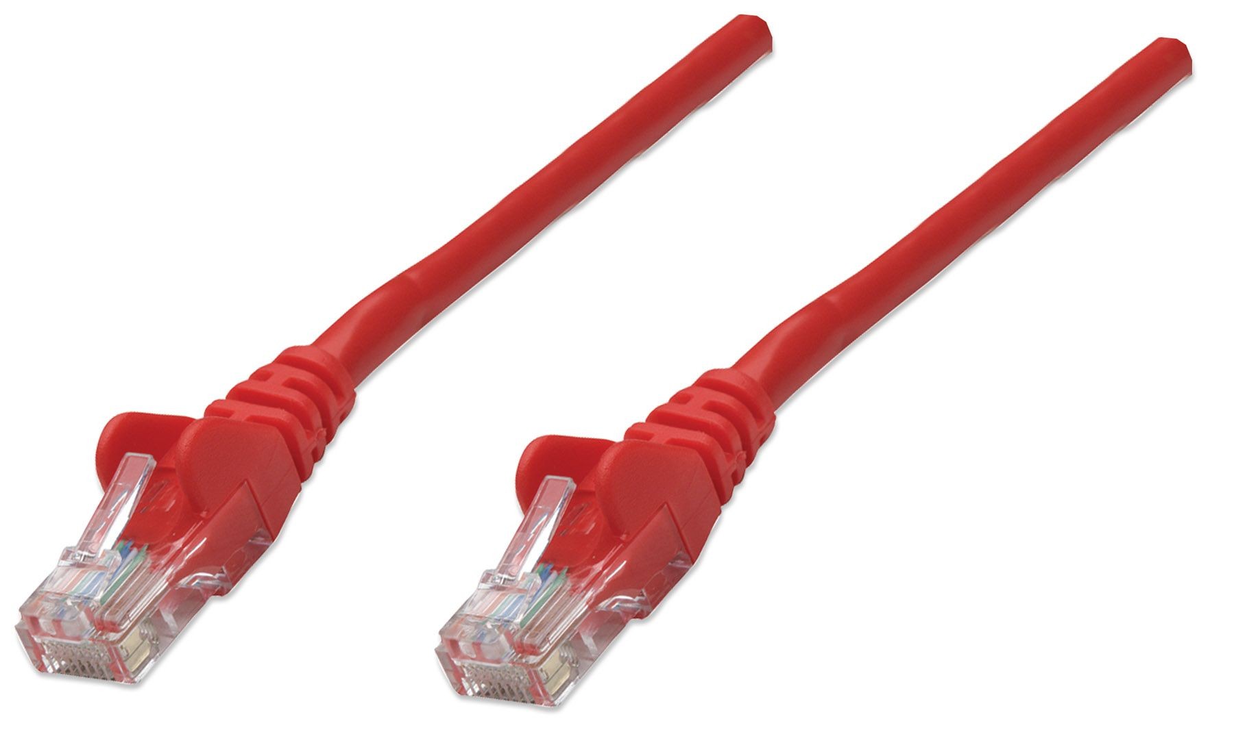 patch-cable-cat6-2m-utp-cherven-ic Patch cable Cat.6 2m UTP червен, IC - Image 1