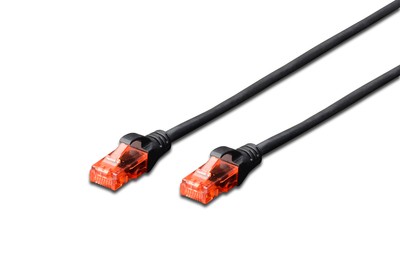 patch-cable-cat6-3m-utp-cheren-assmann Patch cable Cat.6 3m UTP черен, Assmann - Image 1