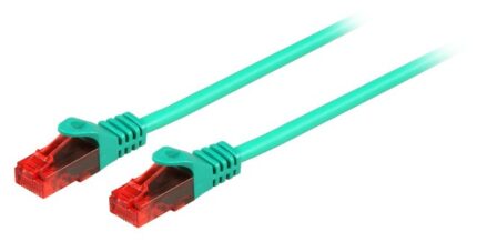 Patch cable Cat.6 3m UTP зелен LSZH, EFB