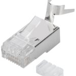 Плъг RJ45 Cat.6A/Cat.7 shield 22-23 AWG