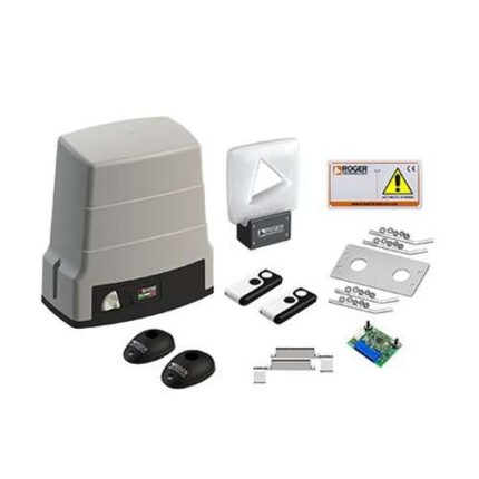 Roger Technology KIT BH30/806 — мотор, две дистанционни, фотоклетки, лампа и монтажни части