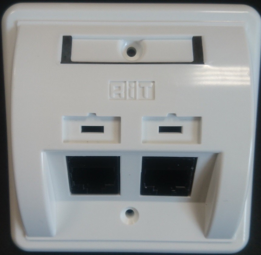 rozetka-2xutp-cat6-pod-mazilka-ne-se-dostavya Розетка, 2xUTP Cat.6 под мазилка НЕ СЕ ДОСТАВЯ - Image 1