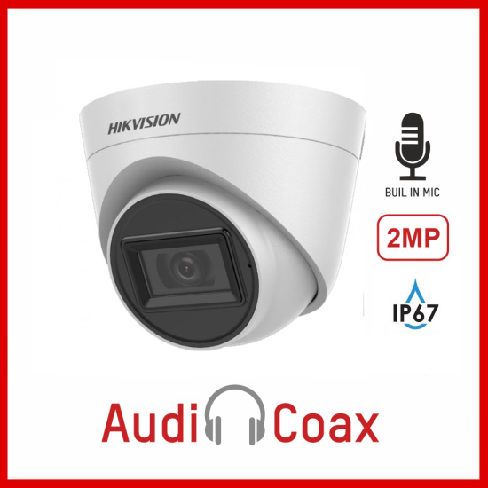 thumb_550x0_11471 Hikvision DS-2CE78D0T-IT3FSкуполна HD-TVI камера за видеонаблюдение с вграден микрофон и резолюция 2 мегапиксела - Image 1