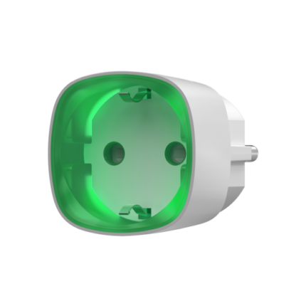 Ajax Socket 13305.34.WH1 Интелигентен щепсел с мониторинг на консумацията в реално време