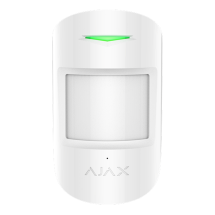 Ajax CombiProtect 7170.06.WH1/ 38097.06.WH1 Безжичен детектор за движение и счупване на стъкло и имунитет към домашни любимци