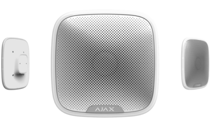 Ajax StreetSiren 7830.07.WH1 Безжична външна сирена с регулируема сила на звука