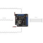 Ajax ocBridge Plus 7296.14.NC1 Модул за интеграция на Ajax устройства с жични и хибридни системи за сигурност на други производители