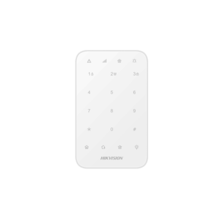 HIKVISION DS-PK1-E-WE Безжична клавиатура с LED бутони за панели AX PRO