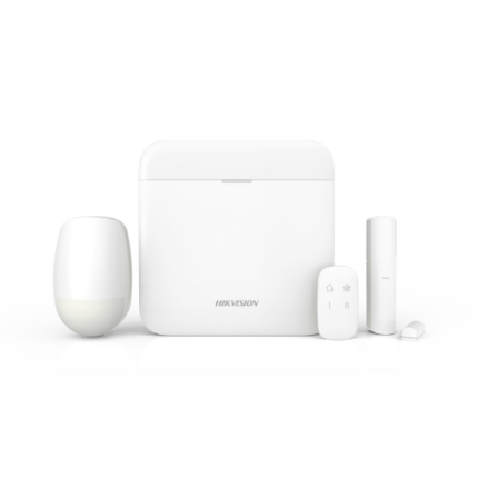 HIKVISION DS-PWA64-Kit-WE Безжичен комплект алармена система AX PRO, 868Mhz с видеоверификация и до 64 безжични зони