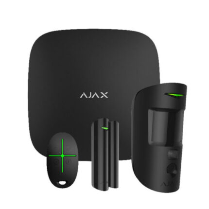 Ajax StarterKit Cam 20291.58.BL1 Стартов комплект Hub 2 за изграждане на системи за сигурност Ajax - Hub, черен цвят