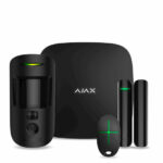 Ajax StarterKit Cam Plus 20504.66.BL1 Стартов комплект Hub 2 Plus за изграждане на системи за сигурност Ajax - Hub, черен цвят