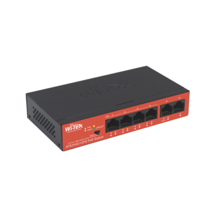 6-портов бюджетен PoE комутатор Wi-Tek WI-PS205H