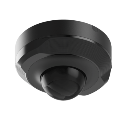Ajax DomeCam Mini 76023.214.BL1 8 Мегапикселова куполна IP камера с IR до 15м, 2.80 mm, черен цвят на корпуса