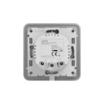 AJAX LightCore 45111.142.NC Безжичен интелигентен електрически ключ - основа + монтажна рамка (двоен)