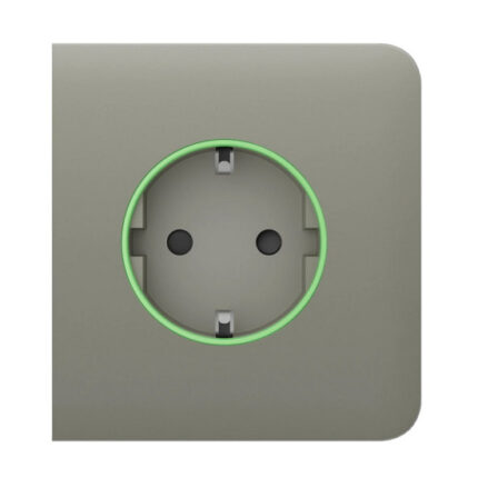 Ajax SideCover (Smart) 59998.163.OL Лицев панел (страничен монтаж) за рамка за интелигентен контакт – Olive