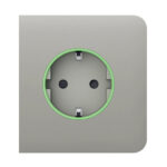 Ajax SideCover (Smart) 59997.163.OY Лицев панел (страничен монтаж) за рамка за интелигентен контакт – Oyster