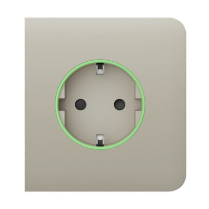 Ajax SideCover (Smart) 59999.163.IV Лицев панел (страничен монтаж) за рамка за интелигентен контакт – Ivory