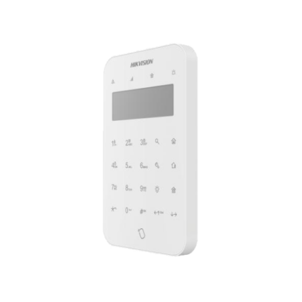 HikVision DS-PK1-LT-WE Безжична клавиатура с LED бутони и LCD дисплей за панели AX PRO