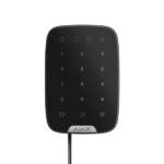 AJAX KeyPad 30865.12.BL1 Жична сензорна клавиатура за работа с хибридни алармени системи Ajax Fibra, черен корпус