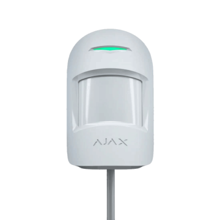 AJAX Motion Protect 30858.09.WH1 Жичен PIR детектор за движение и имунитет към домашни любимци до 20 кг/50 см