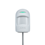 AJAX Motion Protect Plus 31238.02.WH1 Жичен кобиниран PIR+MW детектор за движение и имунитет към домашни любимци до 20 кг/50 см