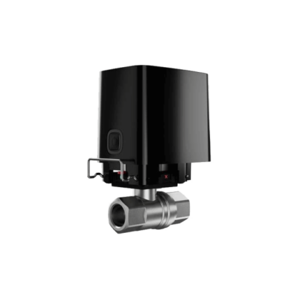 AJAX WaterStop 1" 50354.154.BL1 Безжичен спирателен кран за вода 1", черен корпус