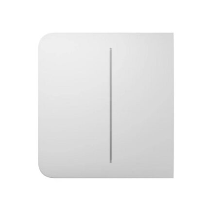 AJAX SideButton 45124.143.WH Лицев панел (страничен монтаж) за рамка за електрически ключ - двоен- White