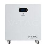 V-TAC 16.07kWh LiFePO4 Батерия IP20 6000 Цикъла Дизайн Бяло Тяло — VT-48290