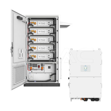 261kWh HV LiFePO4 Батерия Liquid Cooling Oliter IP65 + 125kW Хибриден Трифазен  Инвертор Deye