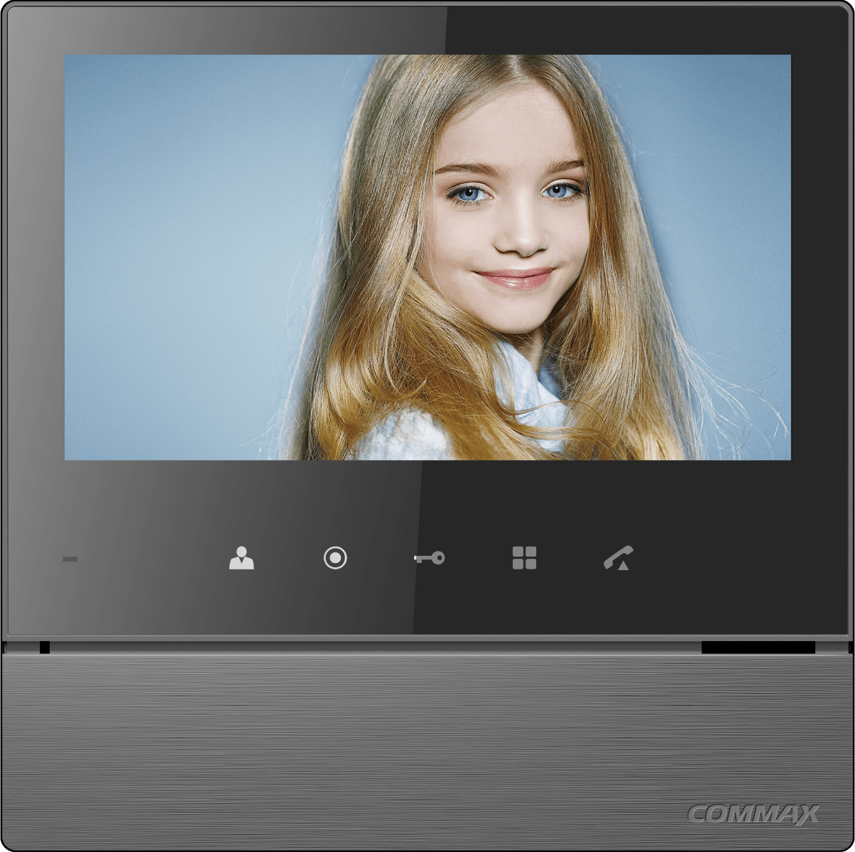 COMMAX CDV-70H2(BS) — 7″ видеодомофонен монитор, тъмен корпус COMMAX CDV-70H2(BS) — 7″ видеодомофонен монитор, тъмен корпус