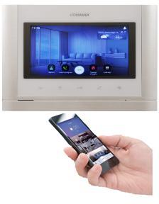 COMMAX CMV-70MX — 7″ видеодомофонен монитор с Wi-Fi