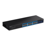 TRENDnet TEG-30284 — управляем Gigabit суич 24 RJ45 + 4 SFP+ 10G