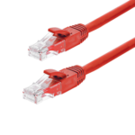 TSY-PC-UTP6-025M-R — ASYTECH Networking пач кабел UTP Cat6 LSZH, 0,25 m, червен