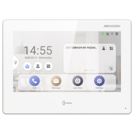 Hikvision DS-KH9310-WTE1 7-инчов Android IP видеодомофонен монитор