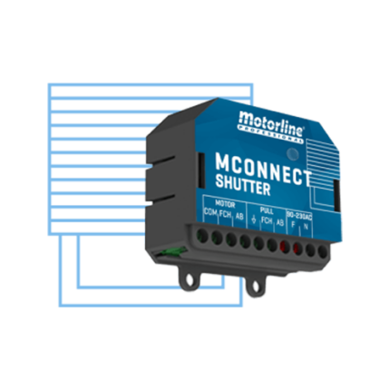 Motorline MCONNECT-SHUTTER — Wi-Fi модул за ролетни щори