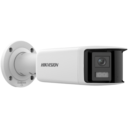 Hikvision DS-2CD2T46G2P-ISU/SL(2.8mm)(C) — 4 MP панорамна IP камера, 180°, IR 40 m