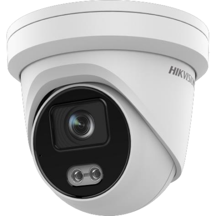 Hikvision DS-2CD2343G2-L(2.8mm) — 4 MP ColorVu IP камера с бяла светлина 30 m