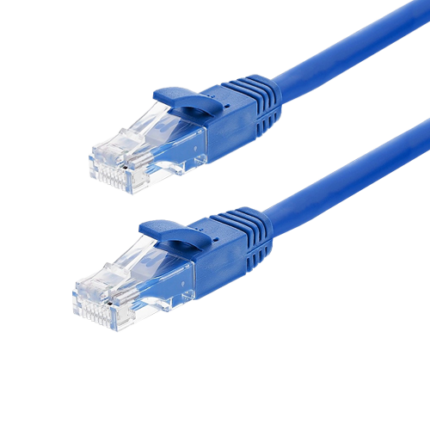 TSY-PC-UTP6-015M-B — ASYTECH Networking пач кабел UTP Cat6 LSZH, 0,15 m, син